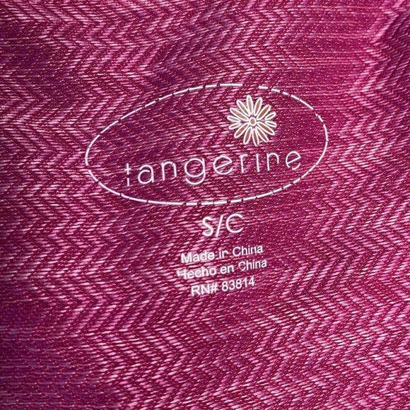 Tangerine Womens Athletic Jacket Sz Small Pink Zip - Picture 5 of 6